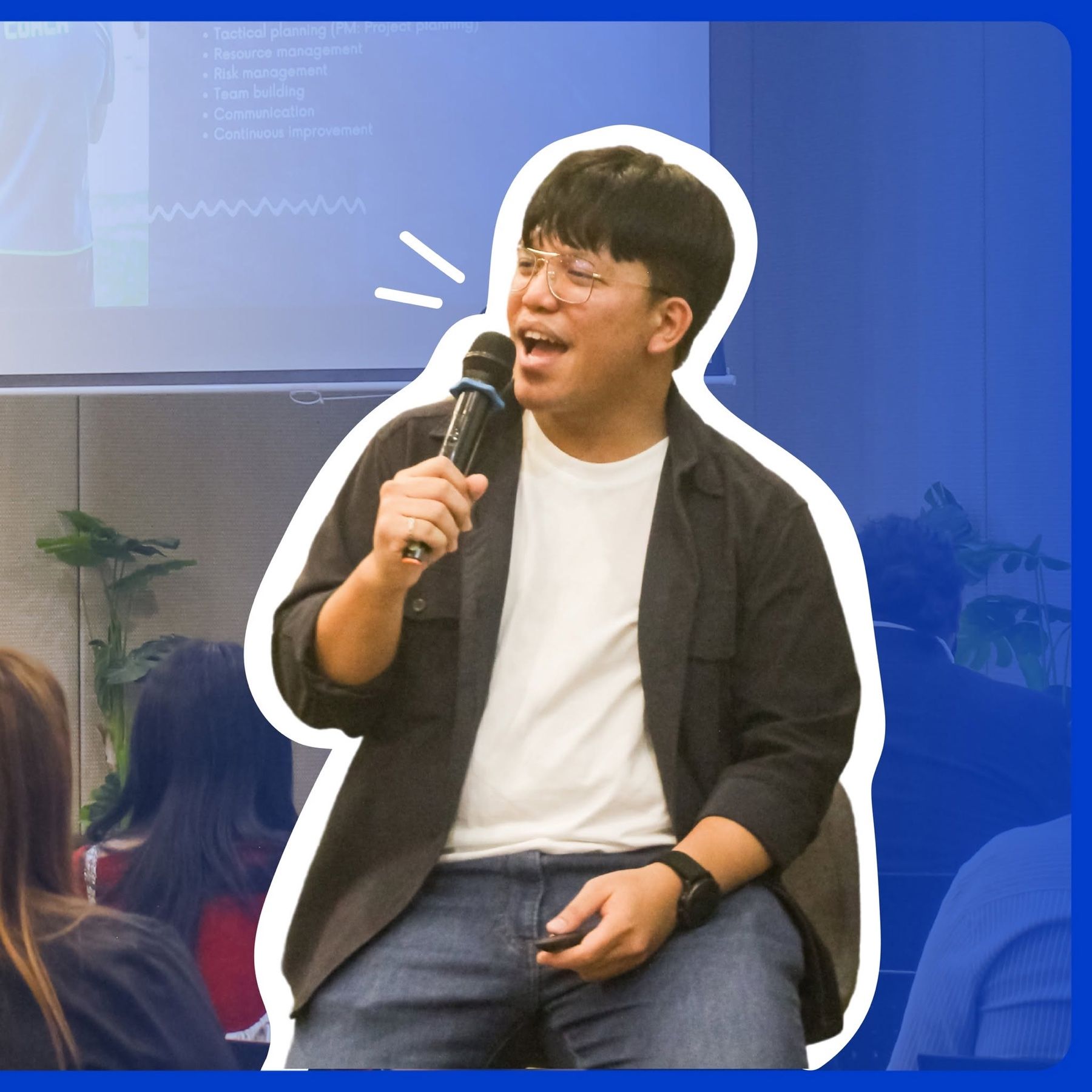 Tananut speaking at NDEA Project Management for the Digital Decade