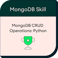 MongoDB CRUD Operations: Python badge